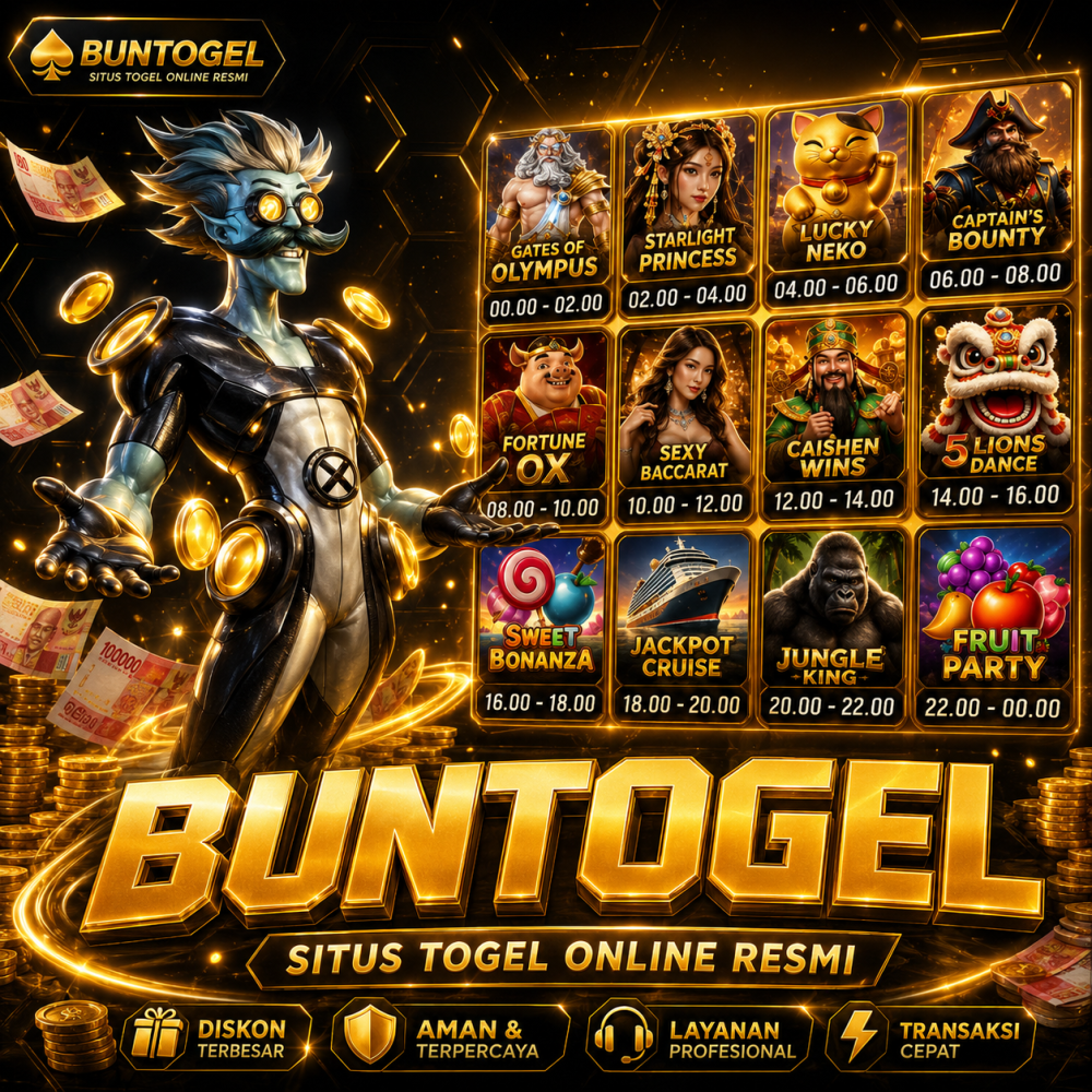 Banner Game Online BUNTOGEL — Rasakan Aksi Pertempuran Epik